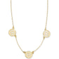 Gold-Tone MOM Collar Necklace, 15-1/2" + 3" extender