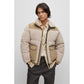 Regular-fit jacket in mixed materials