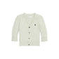 Combed Cotton V-Neck Cardigan (Infant)