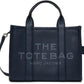Navy 'The Leather Medium' Tote