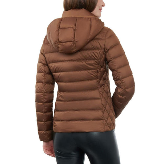 Women's Petite Hooded Packable Puffer Coat, Created for Macy's