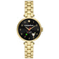 Women's Holland Quartz Three Hand Gold-Tone Stainless Steel Watch 28mm