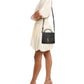 Saint Laurent Cassandra Mini Leather Shoulder Bag