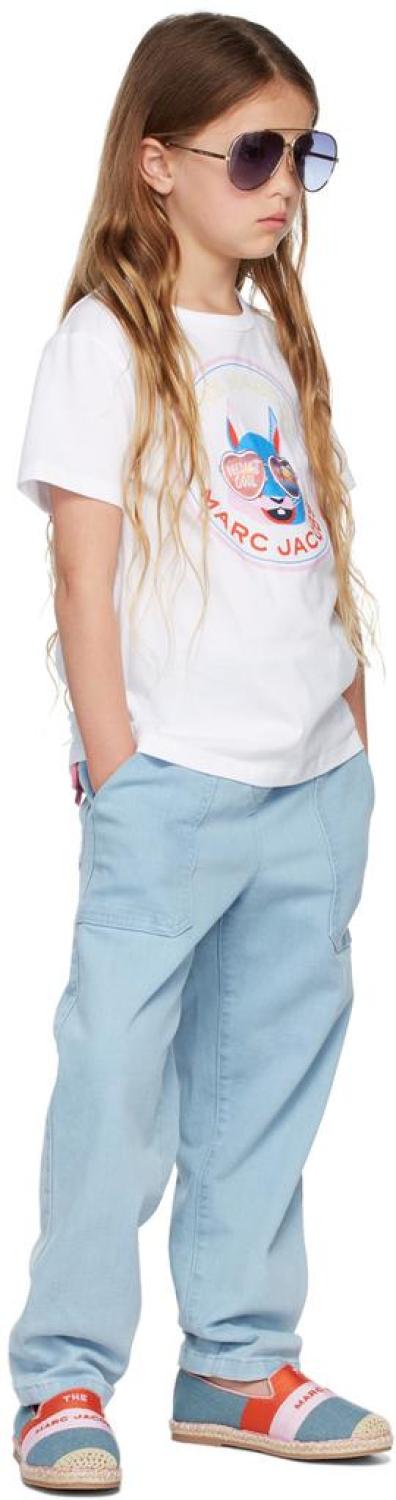 Kids Blue Denim Espadrilles
