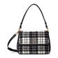 Hudson Plaid Medium Convertible Flap Crossbody