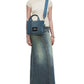 The Crystal Denim Small Tote Bag