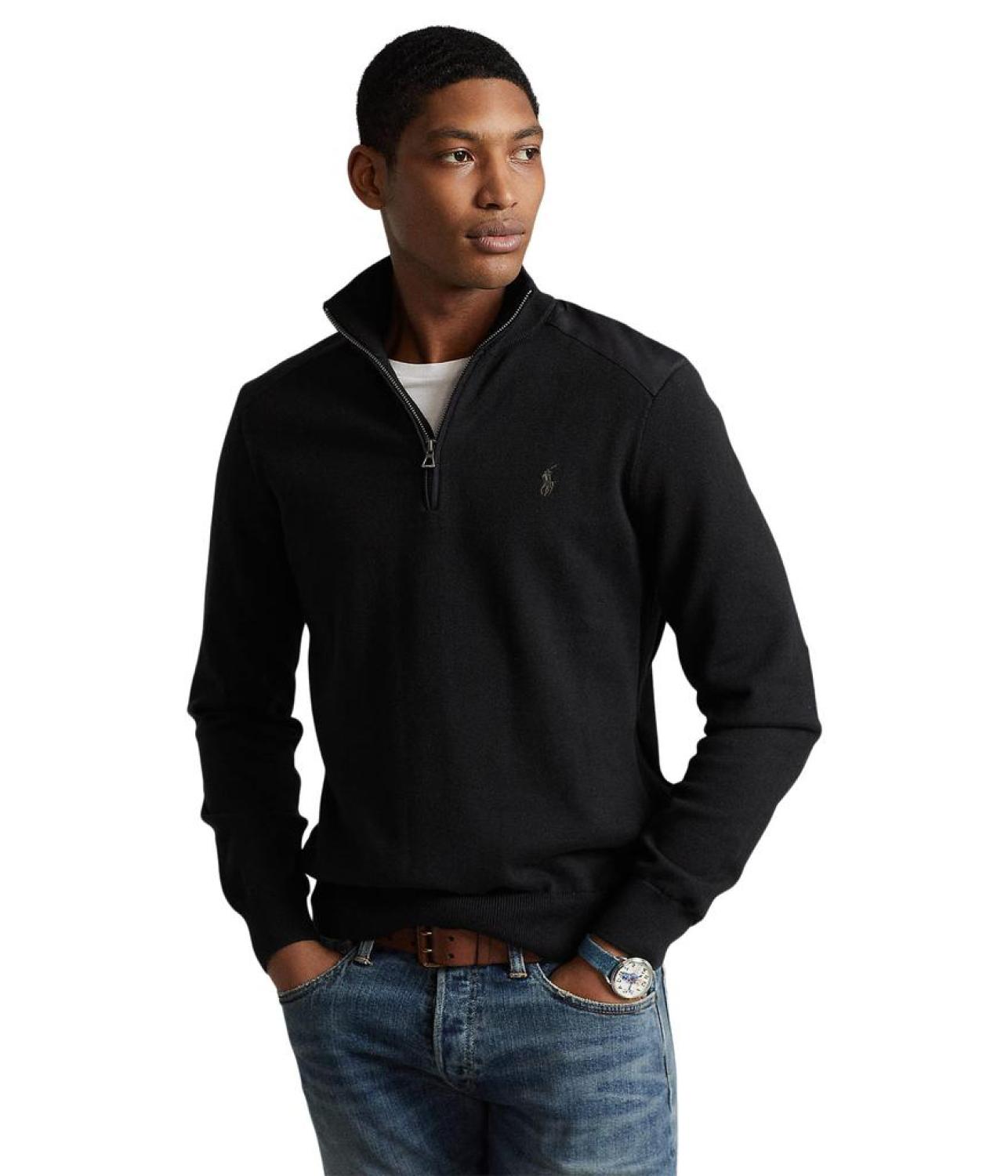 Hybrid 1/4 Zip Sweater