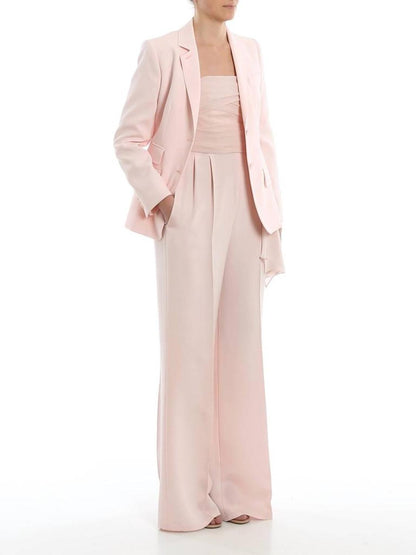 Adele Cotton Blazer In Pink