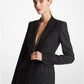 Georgina Sequined Stretch Wool Blazer
