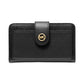 Charm Medium Tab Pocket Leather Bifold Wallet