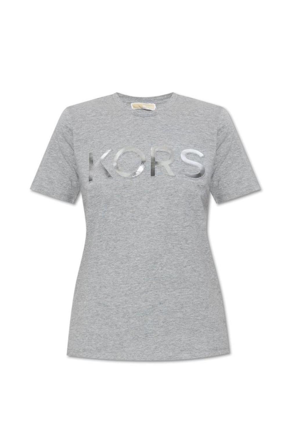Michael Michael Kors Logo Detailed Crewneck T-Shirt