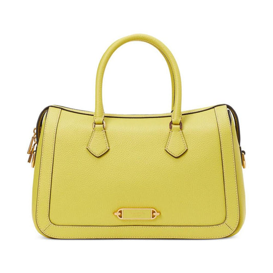 Gramercy Pebbled Leather Small Satchel