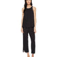 Black Cropped PJ Set
