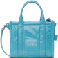 Blue 'The Shiny Crinkle Small' Tote