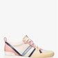Dash Color-Block Canvas and Leather Trainer