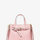 Emilia Small Pebbled Leather Satchel