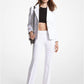 Woven Bootcut Pants