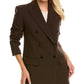 Michael Kors Crepe Wool-Blend Blazer
