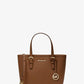 Jet Set Travel Extra-Small Saffiano Leather Top-Zip Tote Bag