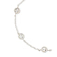 Cubic Zirconia Station Link Bracelet