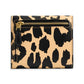 Leopard Printed Leather Wyn Small Wallet