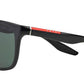 Prada Linea Rossa PS 03OSF 1AB3O1 Square Sunglasses