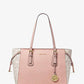 Voyager Medium Color-Block Logo Tote Bag