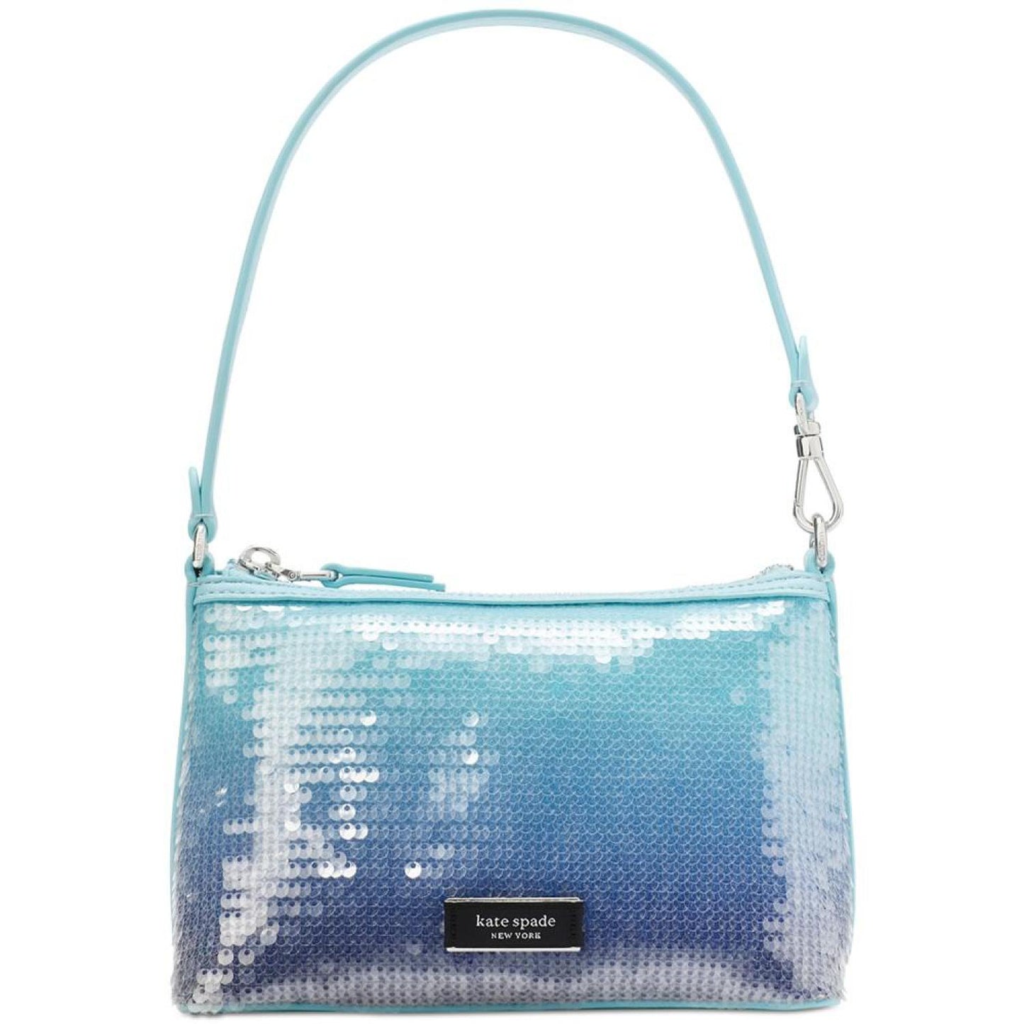 Lulu Ombre Sequins East West Mini Pochette
