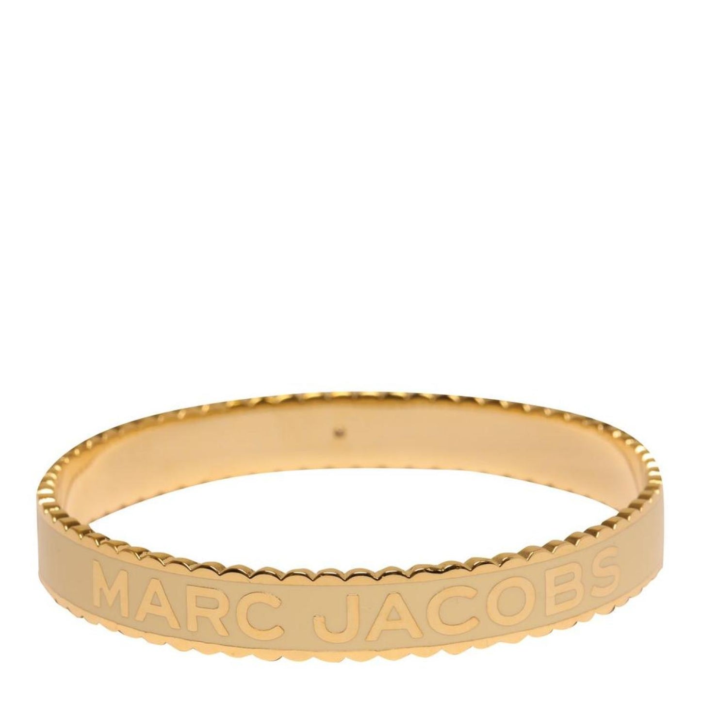 Marc Jacobs The Medallion Logo Detailed Bracelet