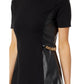 Petite Leather Chain Dress