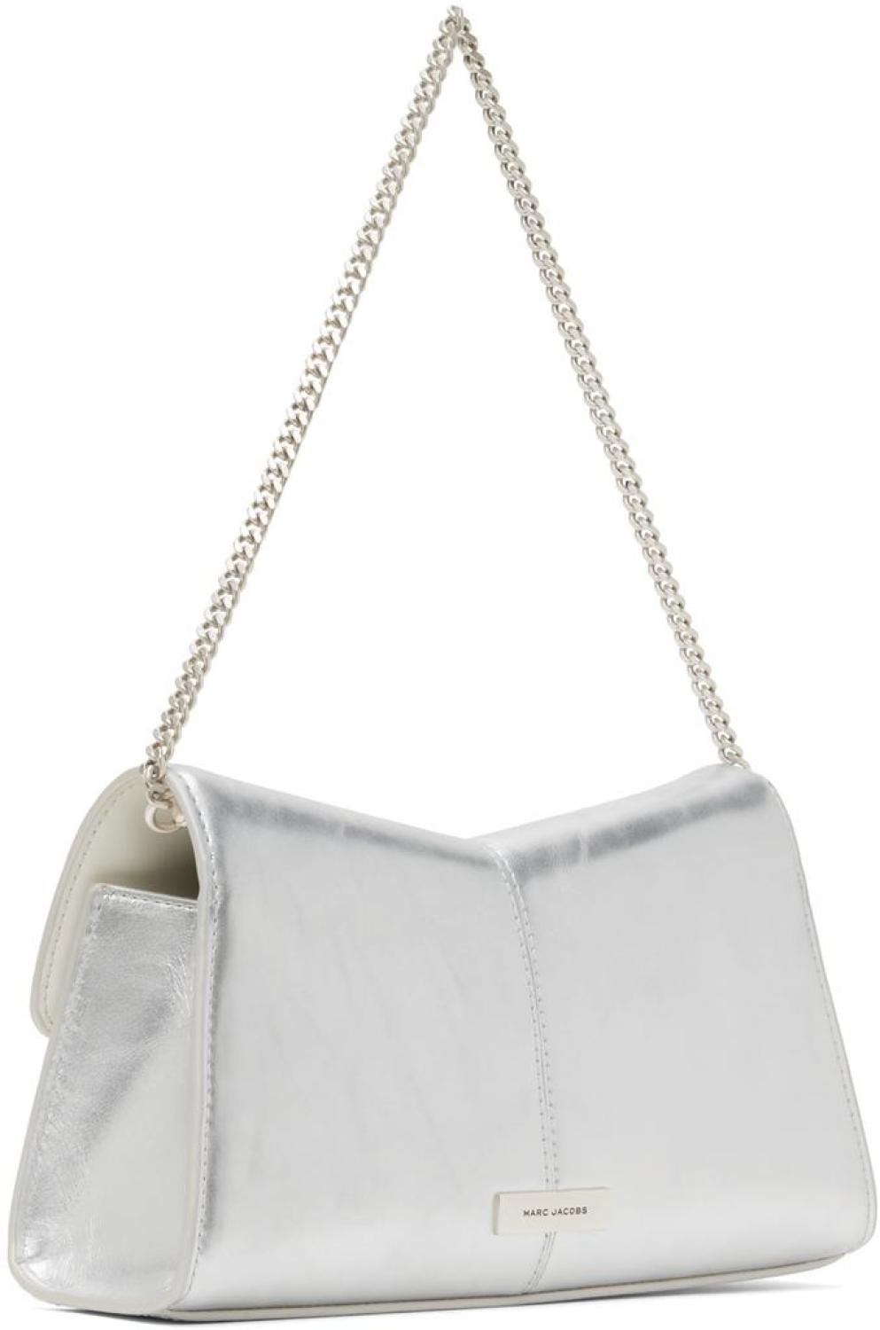 Silver 'The St. Marc Convertible' Clutch