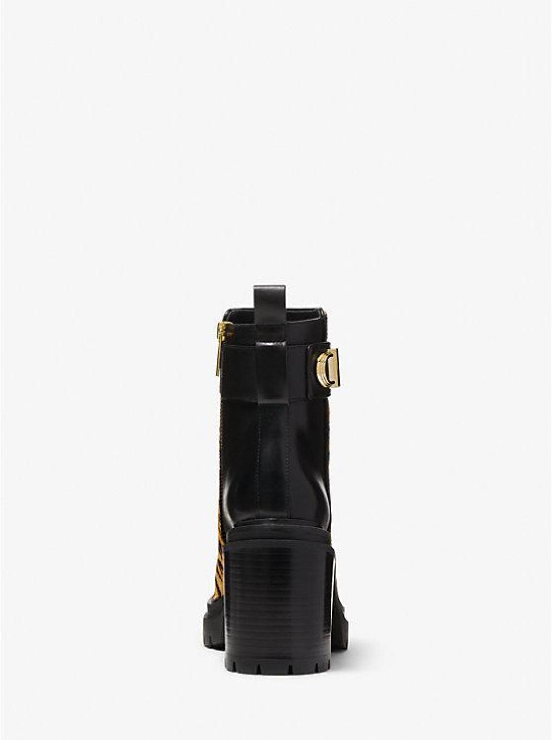 Parker Tiger Print Calf Hair Boot