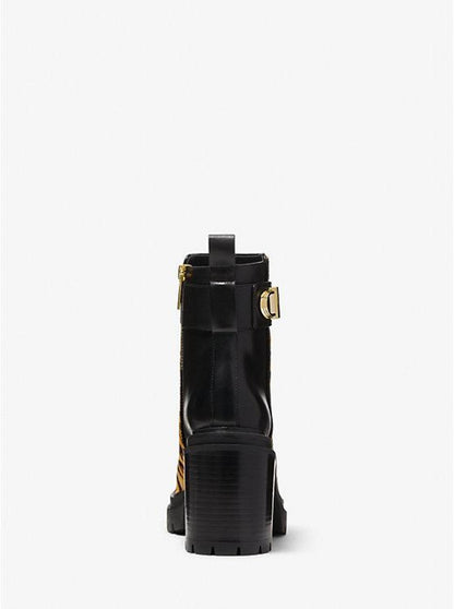 Parker Tiger Print Calf Hair Boot