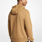 Striped Cotton Blend Hoodie