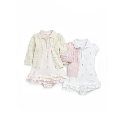 Cable-Knit Cotton Cardigan (Infant)