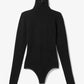 Stretch Cashmere Turtleneck Bodysuit