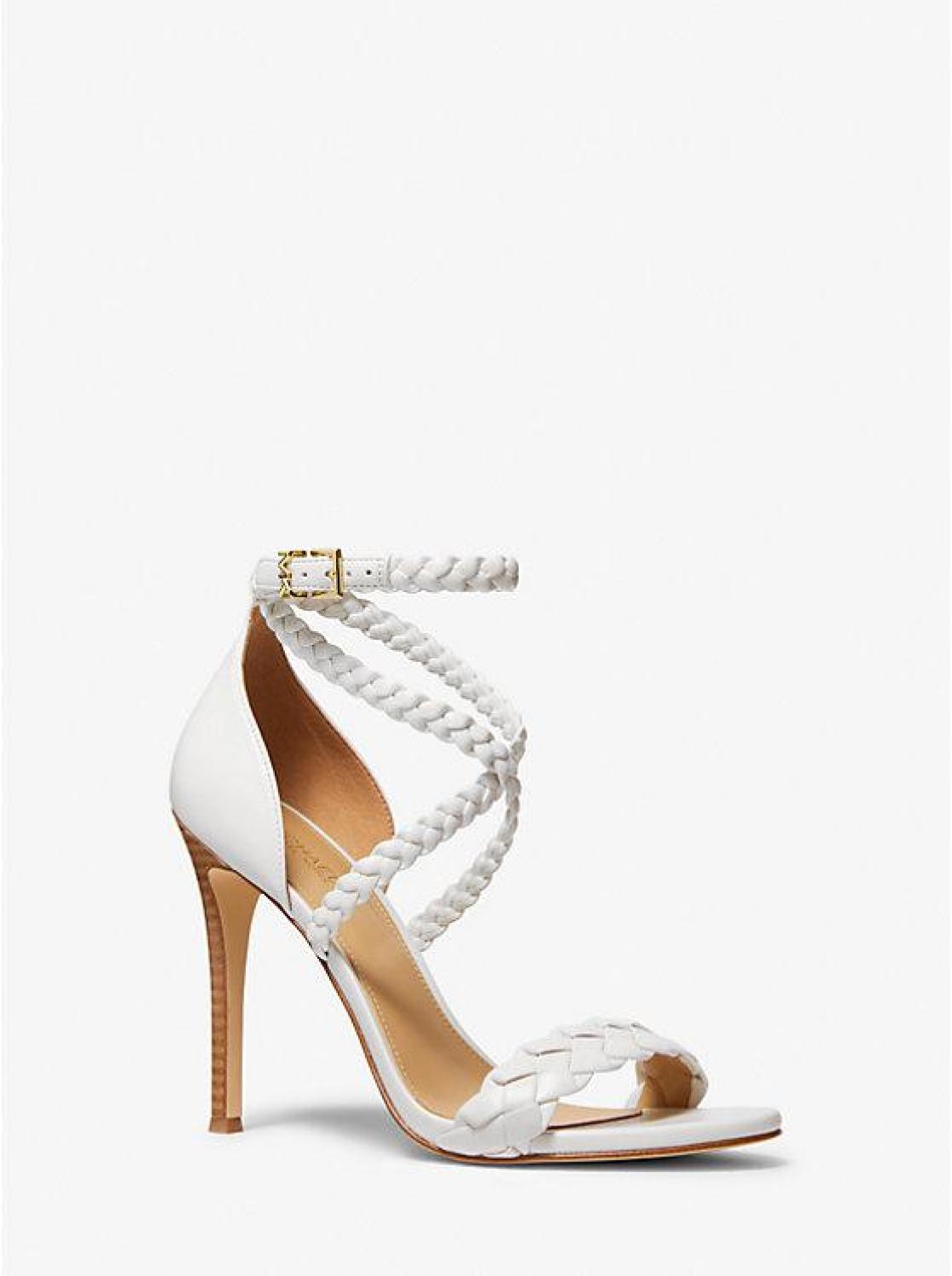 Astrid Braided Faux Leather Sandal