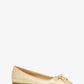 Nori Metallic Leather Ballet Flat