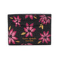 Morgan Winter Blooms Embossed Saffiano Leather Card Holder