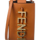 FENDI Fendigraphy Leather Phone Pouch