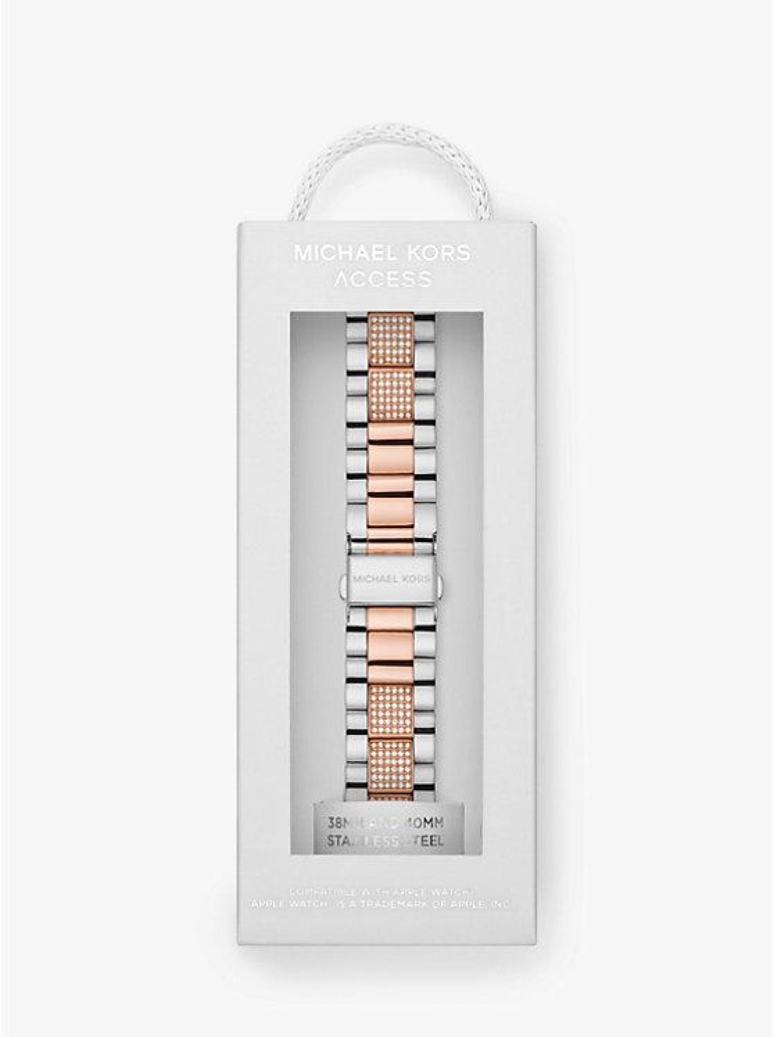Pavé Two-Tone Strap For Apple Watch®