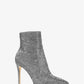 Rue Embellished Glitter Chain-Mesh Boot