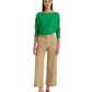 Cotton-Blend Dolman-Sleeve Sweater