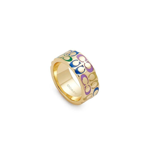 Quilted C Band Ring