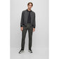 Slim-fit jacket with two-way front zip
