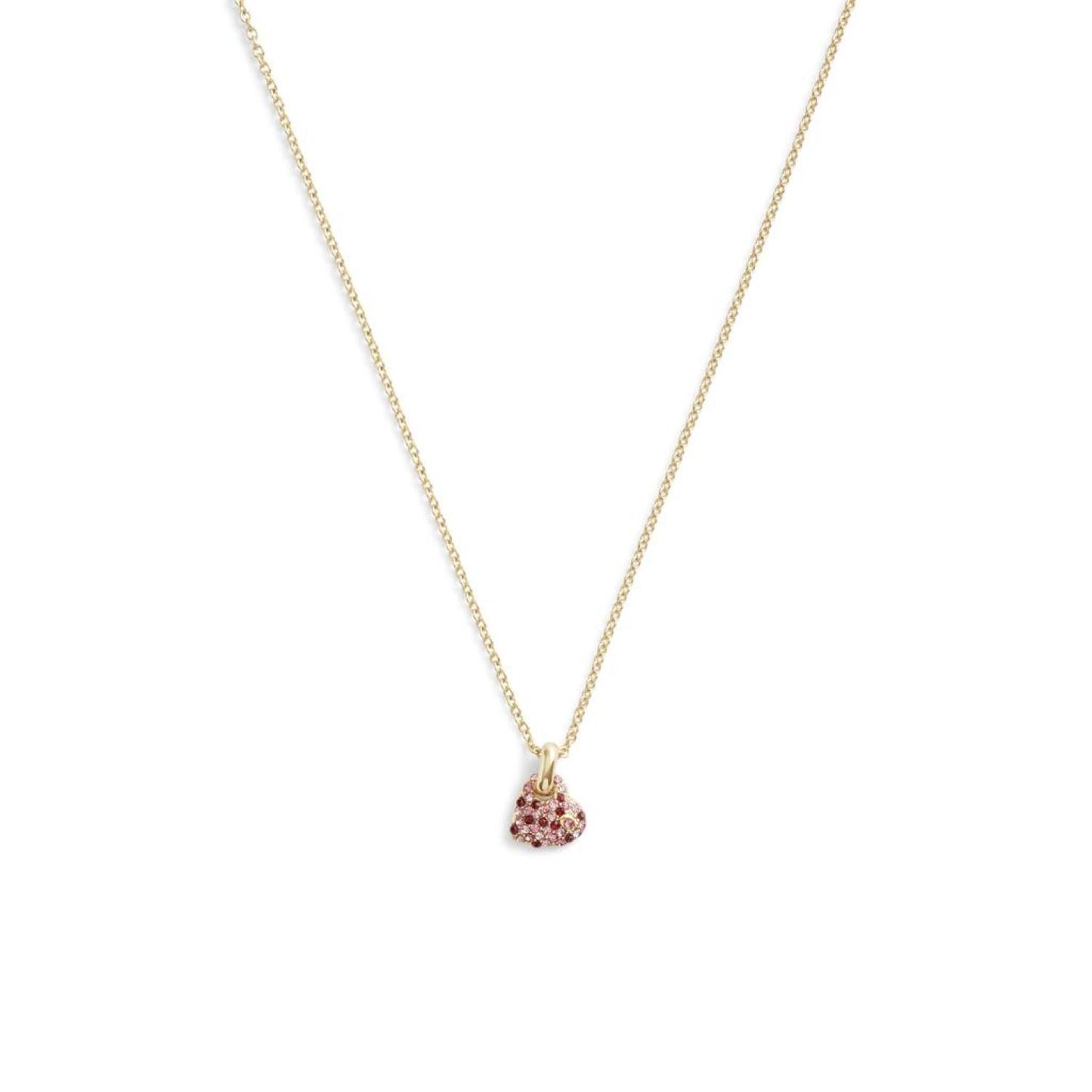 Pavé Heart Pendant Necklace