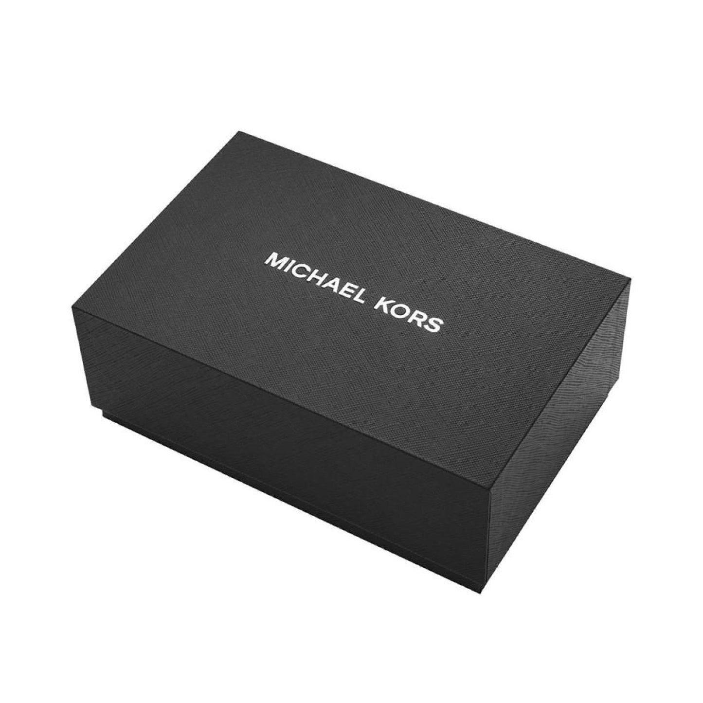 Men's Slim Runway Quartz Chronograph Gold-Tone Stainless Steel Watch 44mm and Slim Card Case Set