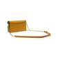 Braided Leather Trim Tabby Chain Clutch