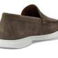 Sienne Suede Loafers with Contrast Rubber Sole