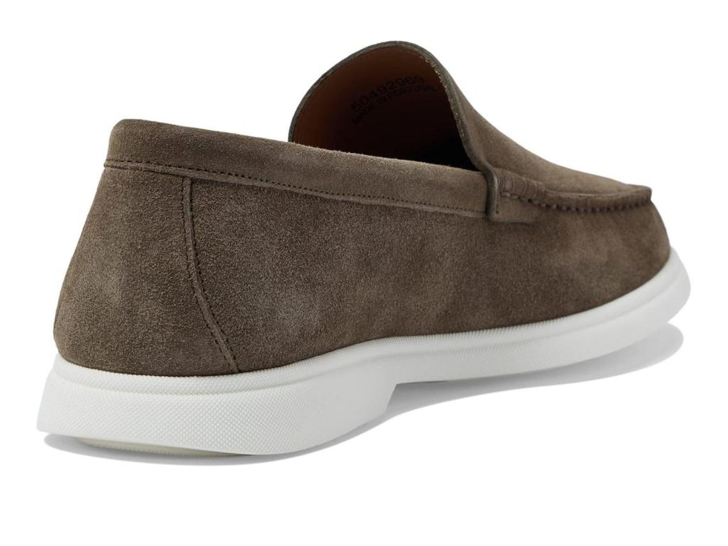Sienne Suede Loafers with Contrast Rubber Sole